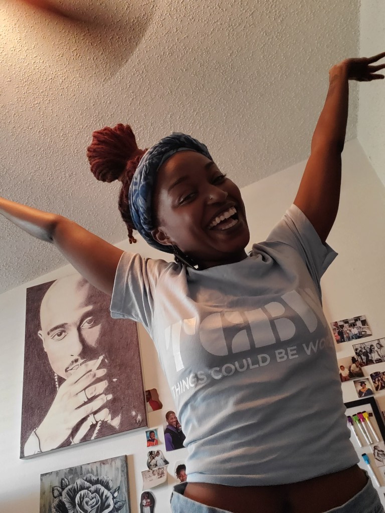 Britanny Frizelle, poet and author of Sometimes I cry